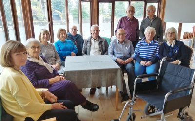 Friends’ campaign rolls out five new wheelchairs for care home residents